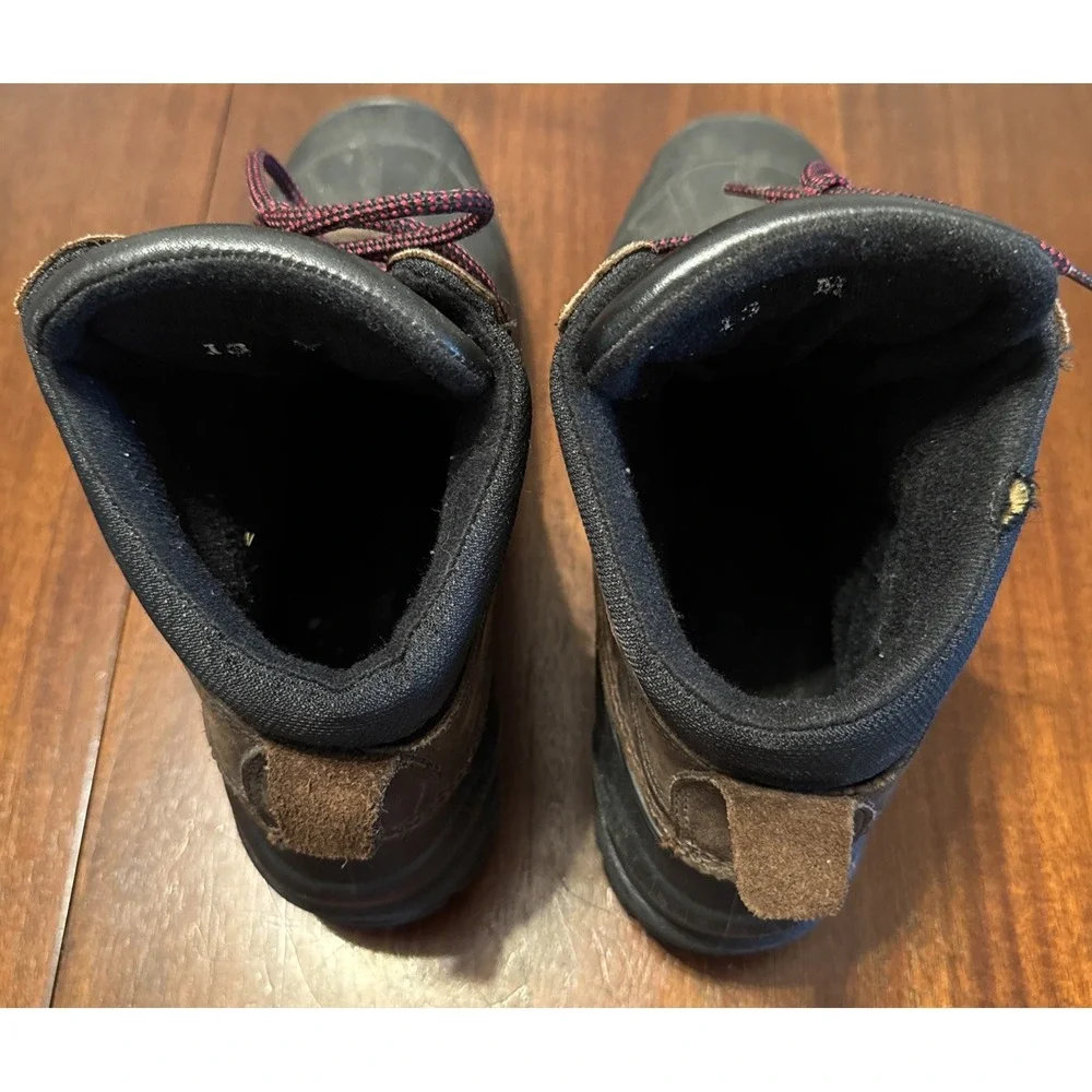 Vintage Sorel Caribou Boots Made in Canada Men's Size 13 Winter Snow Leather